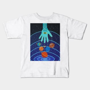 Cosmic art Kids T-Shirt